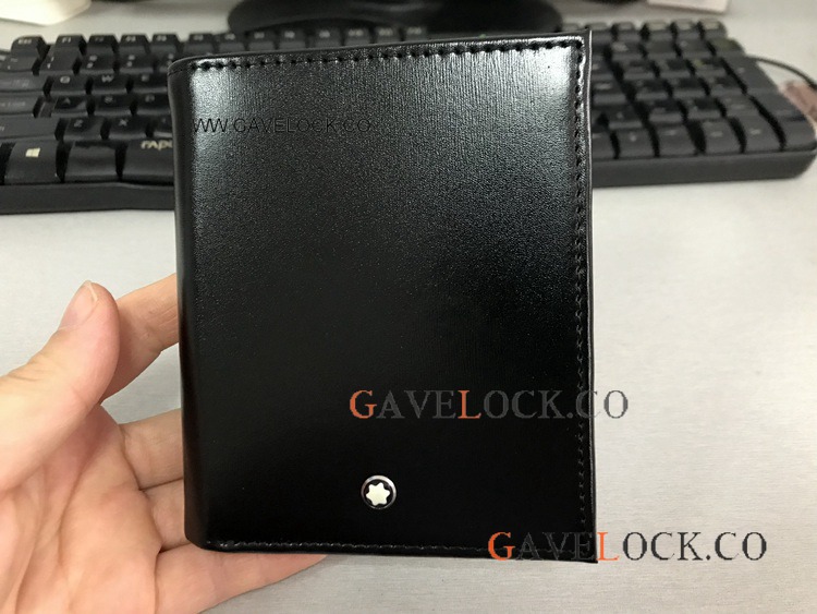 Faux Montblanc Short Wallet Vertical Wallet For Men Gift